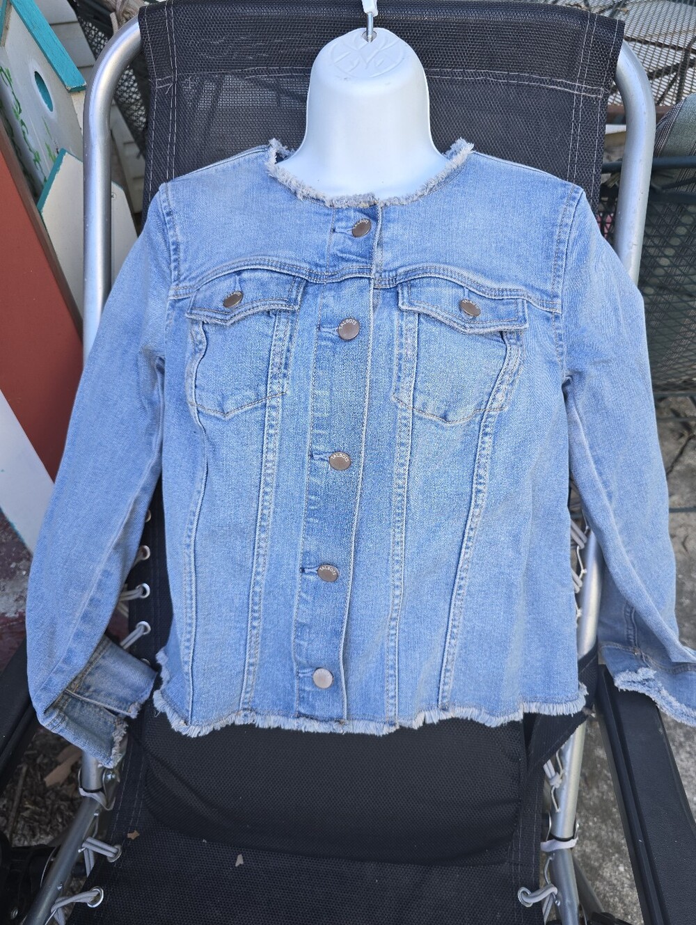 Talbots Jean Jacket